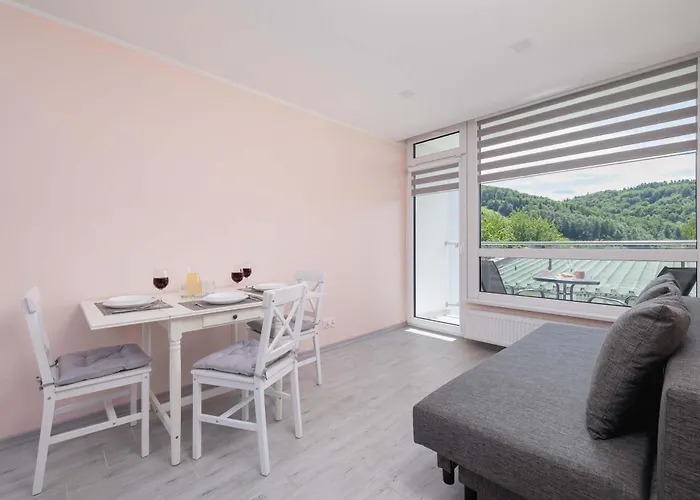 Apartment Wczasowa With Balcony Mountain View & Parking In By Renters