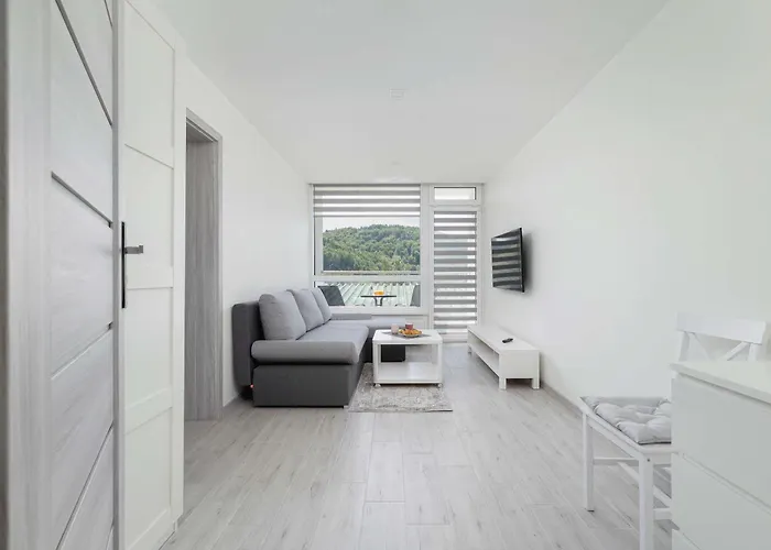 Apartment Wczasowa With Balcony Mountain View & Parking In By Renters Ustron